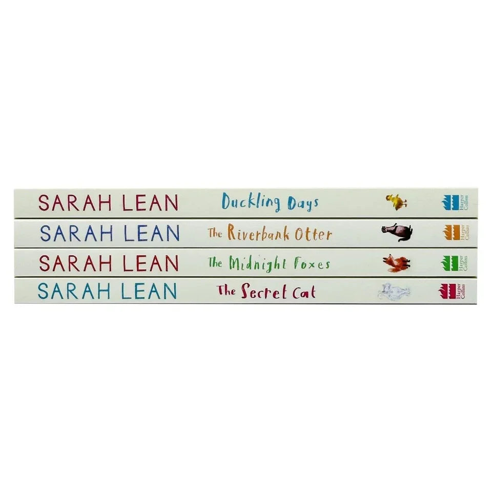 Tiger Days Series 1-4 Books Collection Set by Sarah Lean Duckling Days, Midnight Fox - OilBoyal