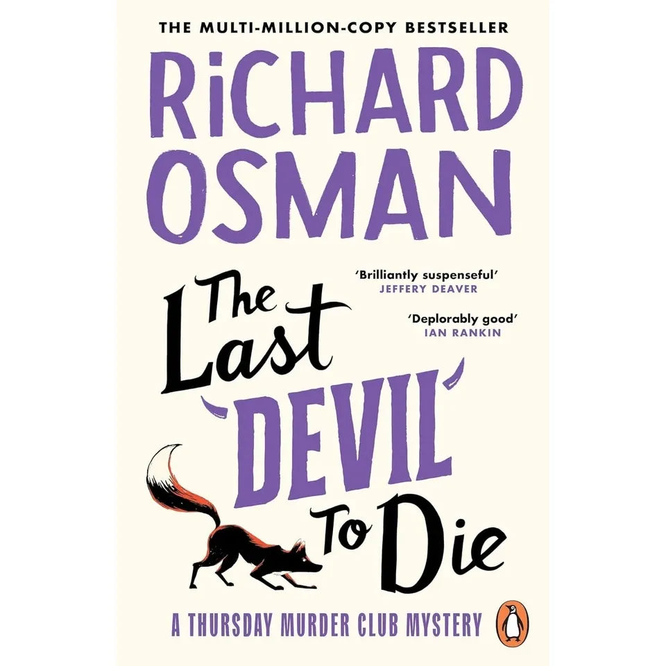 Thursday Murder Club Series 5 Books Collection Set by Richard Osman Last Devil - OilBoyal
