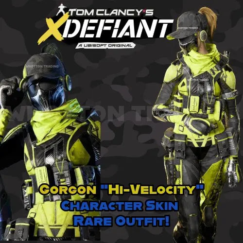 XDefiant Gorgon "Hi-Velocity" Character Skin